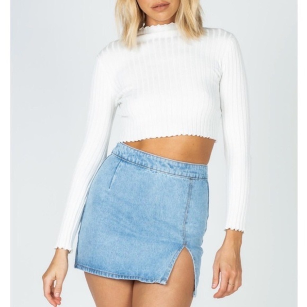 Lioness brand denim skirt